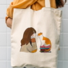 Canvas Tote Bag (Vertical)