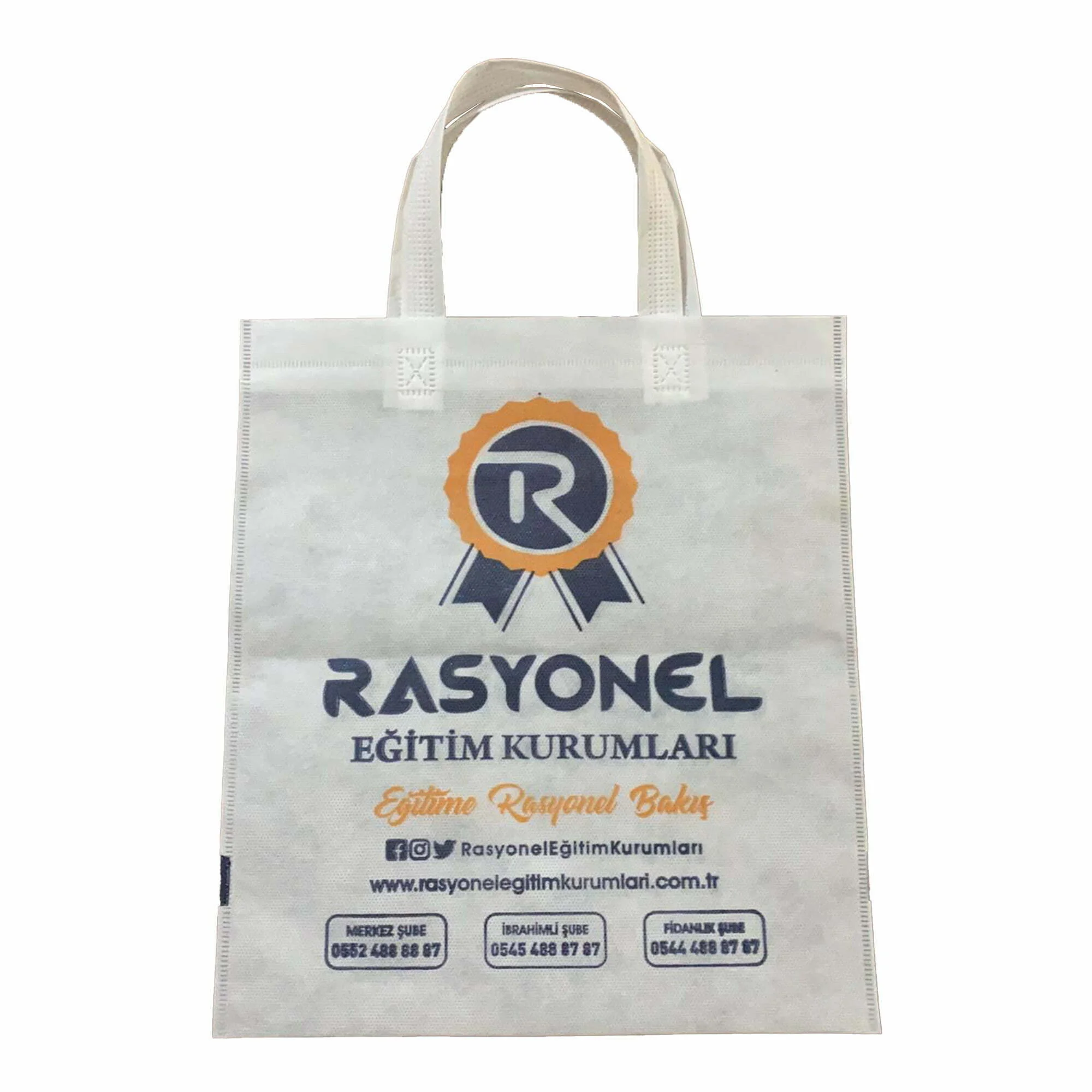Nonwoven Ultrasonik Kaynaklı Eğitim Kurumu Çantası