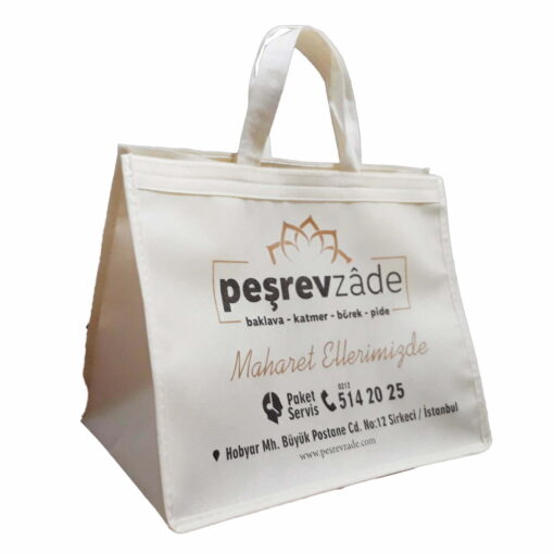 Nonwoven Promotional Dessert Stitched Bag